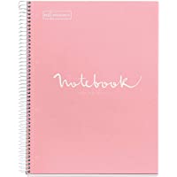 Miquelrius - Cuaderno A5 Puntos Notebook - 1 franja de color- 80 Hojas con rayado punteado (Dots) Papel 90g…
